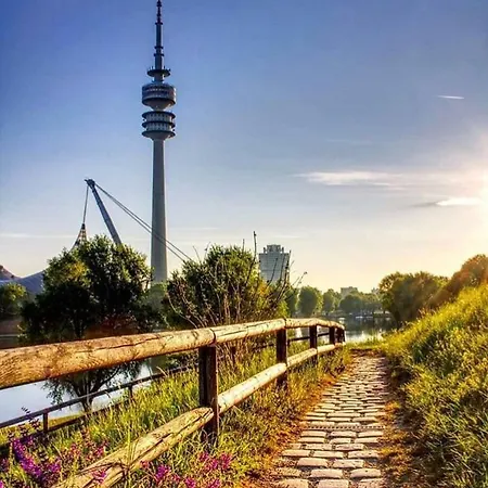 Studio Schwabing Fantastic Sunset View 아파트 *
