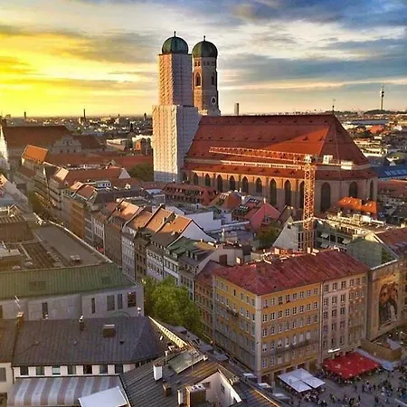 Studio Schwabing Fantastic Sunset View 아파트 *