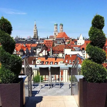 Studio Schwabing Fantastic Sunset View * 뮌헨